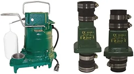 Zoeller M53 Mighty-mate Submersible Sump Pump, 1/3 Hp