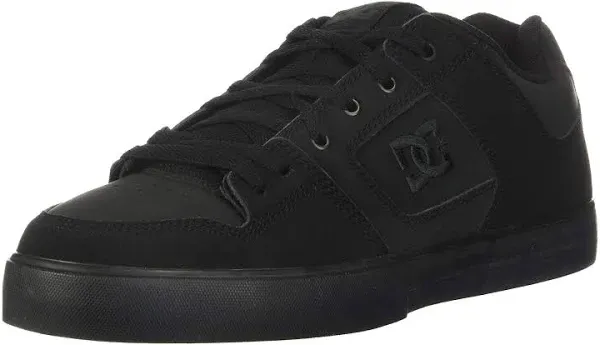 Mens DC Pure Skate Shoe - Black / Camo