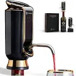 LINKSTYLE TRIOVINO, Luxurious 3-in-1 Electric Wine Aerator, Dispenser, and Pr...