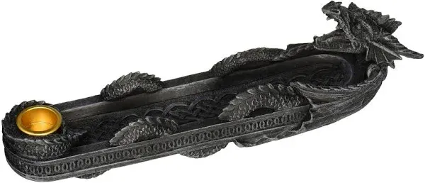 Design Toscano Dragon of Trelawny Manor Sculptural Incense Burner