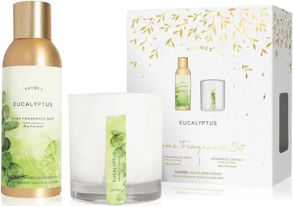 Thymes Eucalyptus Home Fragrance Gift Set