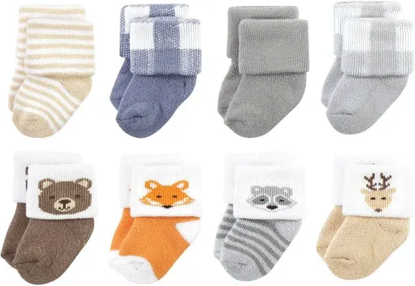 Hudson Baby Newborn and Terry Socks