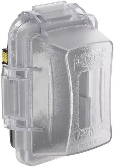 Hubbell TayMac MG420CS GFCI Electrical Box Cover