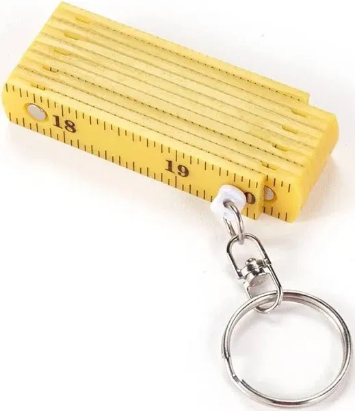 Lakeside Mini Fold-Up Keychain Rulers (Set of 2)