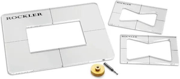 ROCKLER Bow Tie Inlay Kit w/Frame