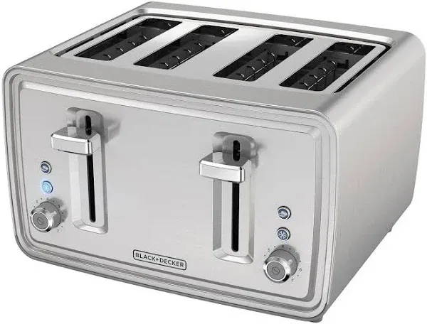 BLACK+DECKER Extra Wide 4-slice Toaster