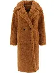 UGG Women's Gertrude Long Teddy Coat