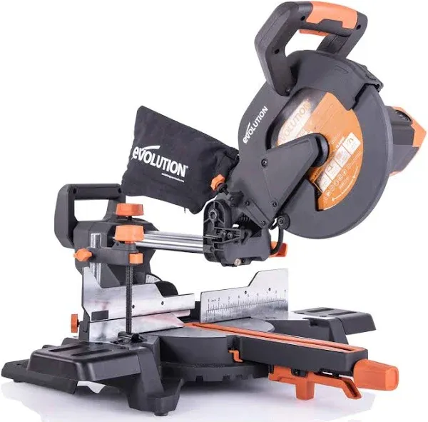 Evolution 10 in. Multi-Material Sliding Miter Saw, R255SMS