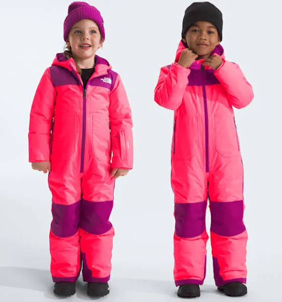 The North Face Kids' Freedom Snow Suit Radiant Poppy Blowing Wind 2025