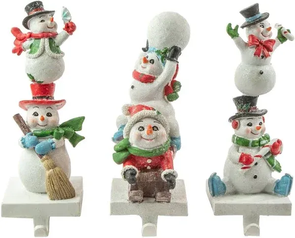 Northlight Snowmen Christmas Stocking Holders