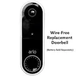 Arlo AVD2001-1SCNAS Video Doorbell - Black