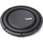 DS18 PS Shallow-Mount Water Resistant Subwoofer 500 Watts RMS DVC 4-Ohm, Black, 10"