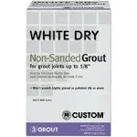 White Dry Tile Grout, 5 lb.