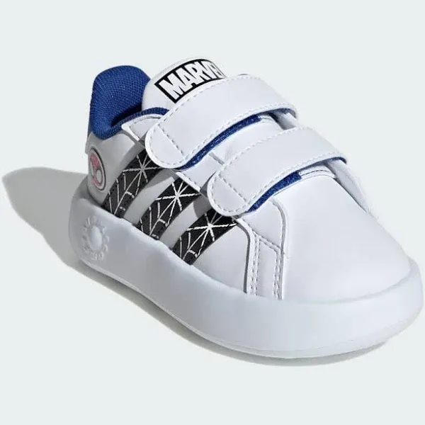 Adidas Marvel's Spider-Man Grand Court Shoes Kids - Kids - Cloud White / Royal Blue - 4K