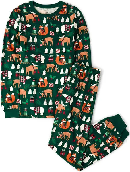 The Children’s Place Family Matching, Christmas and Holiday Pajama Sets, Cotton