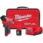 Milwaukee 2553-21 M12 1/4 in. Hex Impact Driver Kit