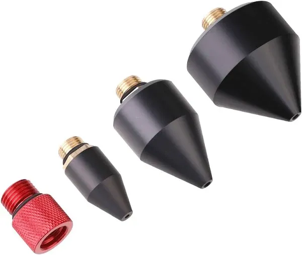 Rubber Tip Nozzle Accessory Set for Any Air Blow Gun