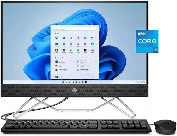 HP 23.8in All-in-One Desktop PC w/ Intel Core i5 &amp; 512GB SSD 24-cb1017c Black