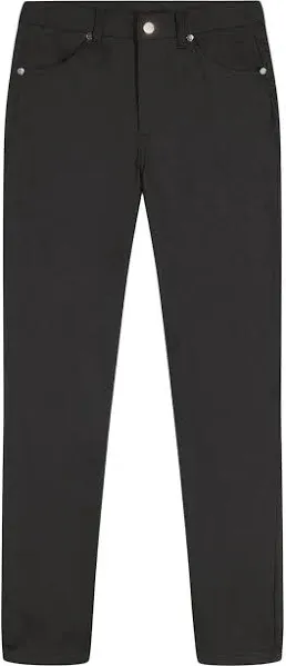 IZOD Boys' School Uniform Twill Pants, Flat Front & Comfortable Waistband with 5 Pockets