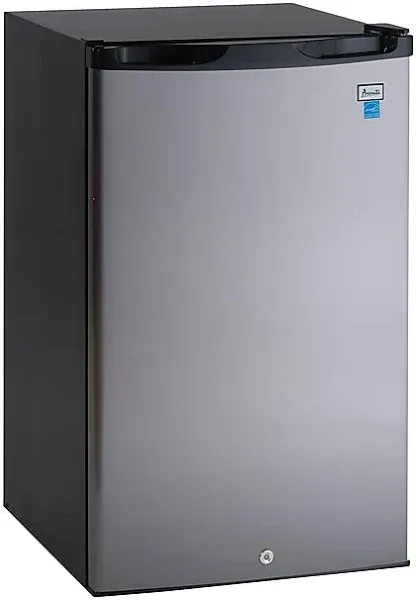 Avanti 4.4 Cu. ft. Refrigerator, Black/Stainless Steel (AR4456SS)