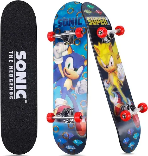 Sonic Lenticular Deck Skateboard