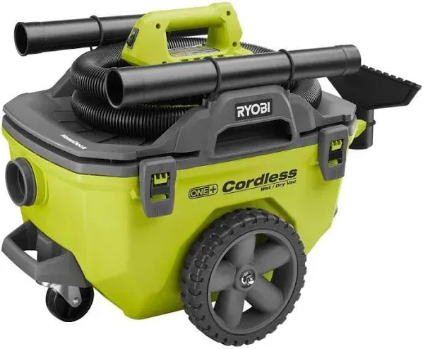 Ryobi ONE+ 18V 6 Gal. Cordless Wet/Dry Vacuum and