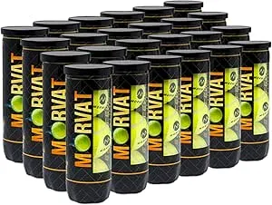 Morvat Professional Standard Yellow Tennis Balls Pressurized & Extra Duty