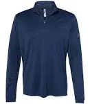 Adidas A401 - Lightweight Quarter-Zip Pullover Collegiate Navy M