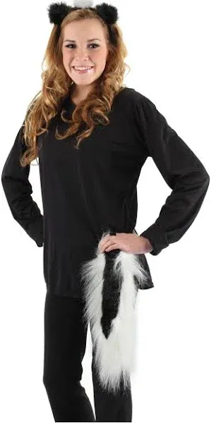 Elope Skunk Ears & Tail Costume Kit