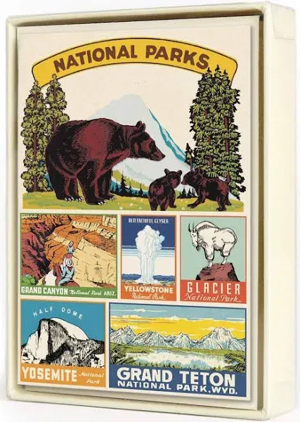 Cavallini & Co. National Parks Boxed Notecards