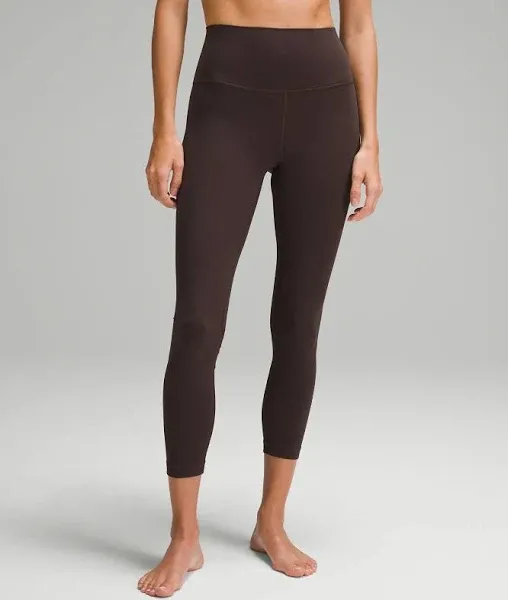 Lululemon Align Ribbed High Rise 25” Black Size 10 NWT