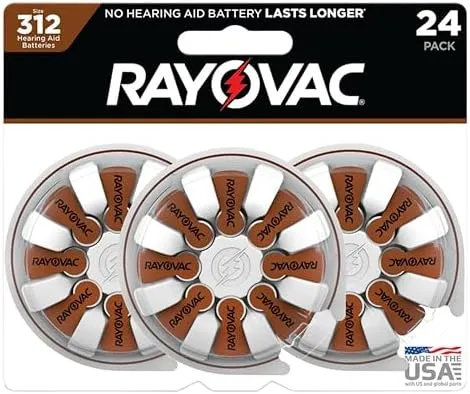 Rayovac Proline Advance Hearing Aid Batteries