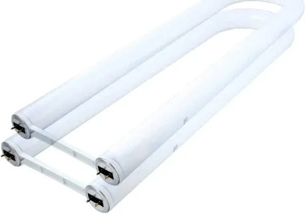 (2 Pack) FB40/CWX/6 40 Watt T12 U-Bend Fluorescent U Shaped UBend U-Bent 4100K Replaces F40CW/U/6/WM FB34/CW/6/SS FB40/CW/6 FB40/CW/6/SS FB40/CW/6/SS/ECO F40CW/U/6/EX Light Bulb Cool White 4100K