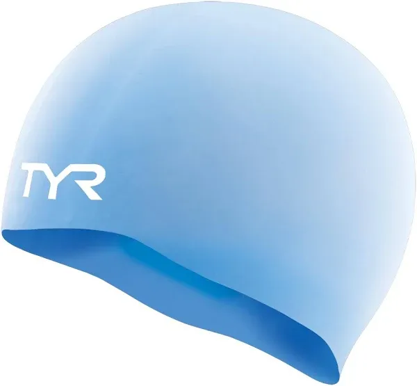 Adult Wrinkle-Free Silicone Swim Cap - Comfortable &amp; Durable Swimwear