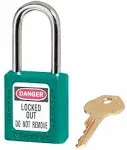 Master Lock Red Safety Padlock