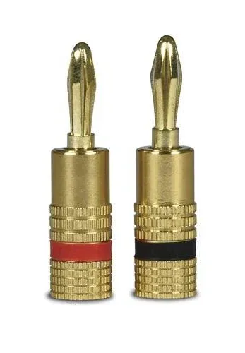 RCA Deluxe Banana Plugs 2 pk.