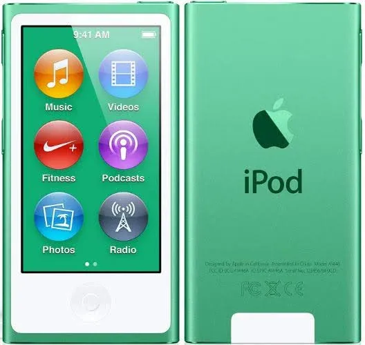 ✅✅NEW sealed APPLE IPOD NANO 7TH GENERATION 16GB - Free Shipping best gift🎁 MP3