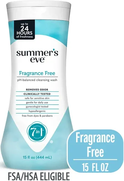 Summer's Eve Cleansing Wash Fragrance Free