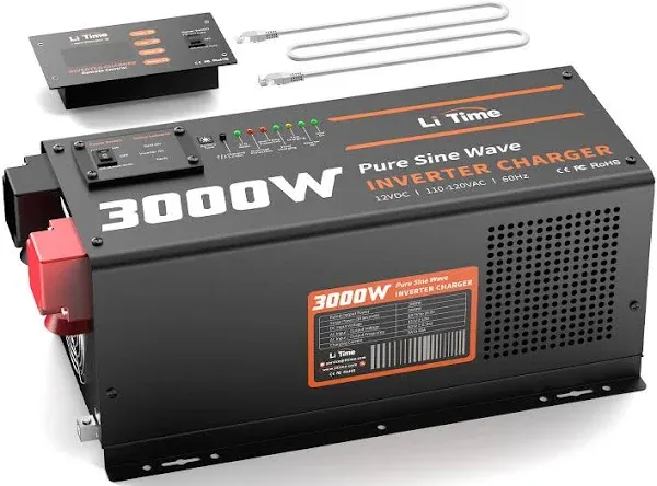 [Like New] LiTime 3000 Watt Pure Sine Wave Inverter Charger