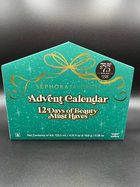 Sephora Favorites 12 Days of Beauty Must Haves Advent Calendar