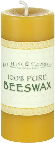 Bee Hive Candles 100% Pure Beeswax Pillar Candle