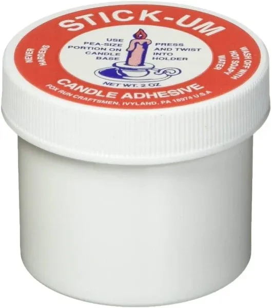 Fox Run Stick-Um Candle Adhesive