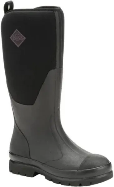 Muck Boot Chore Tall Pull On  Womens Black Casual Boots WCHT-000