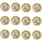 Studex 12 Pair April Stone Ear Piercing Studs