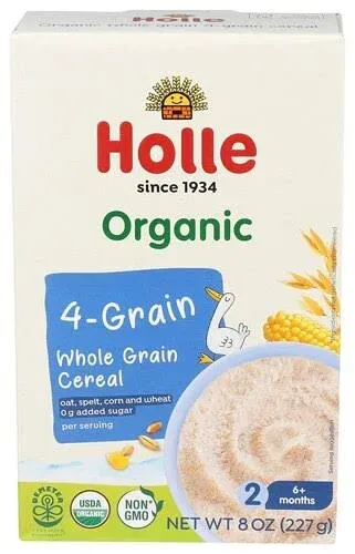 Holle Organic Wholegrain 4- Grain Cereal