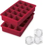 Tovolo Perfect Cube Deep Indigo Ice Tray, Set of 2