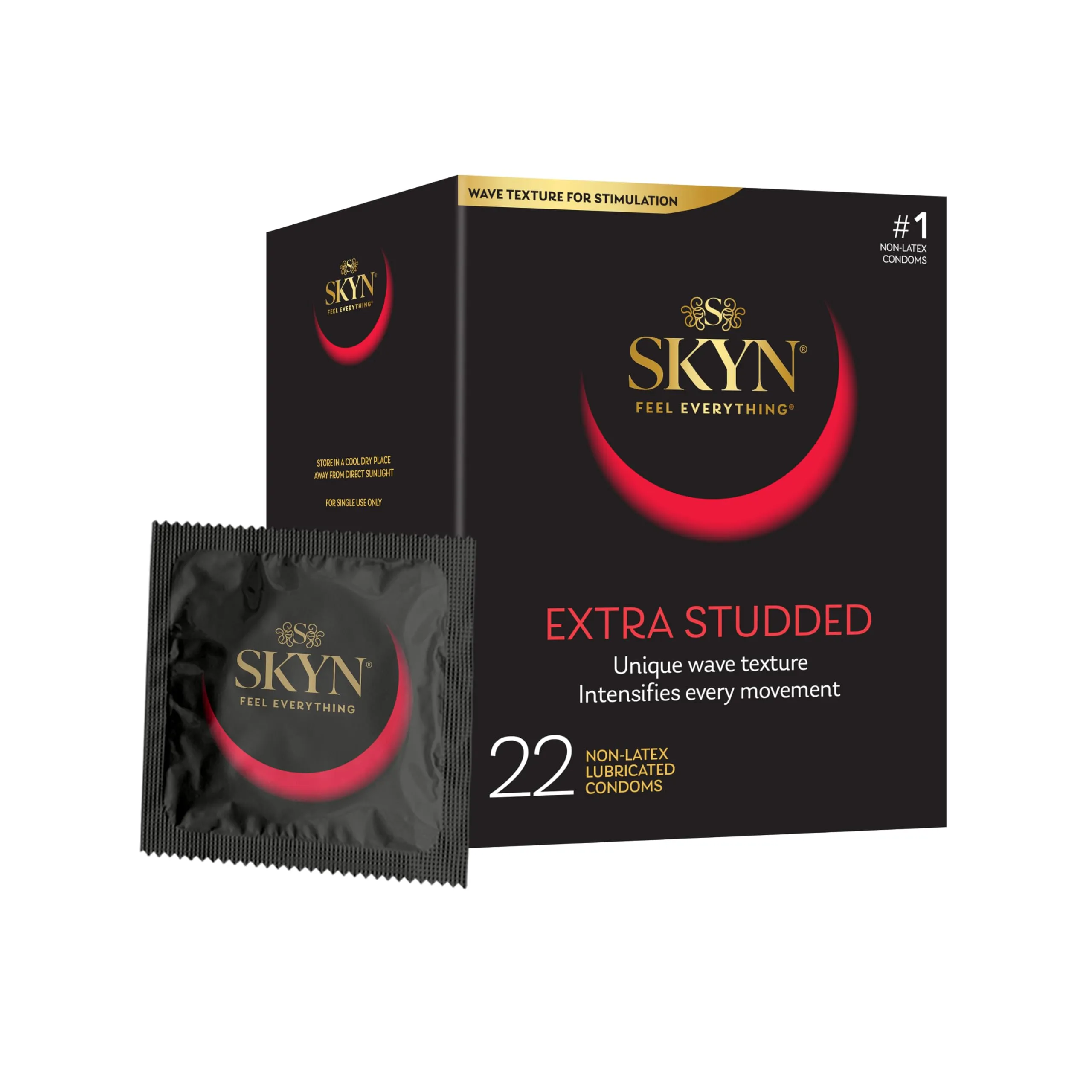 Skyn Extra Studded Condoms