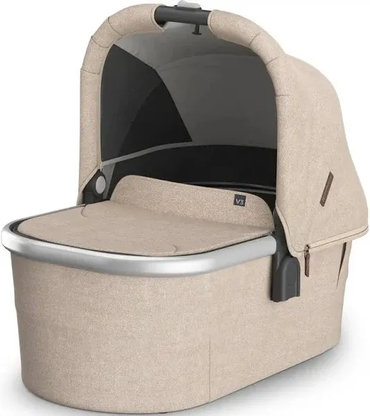 UPPAbaby Bassinet V3 - Declan (Oat Melange / Silver Frame)