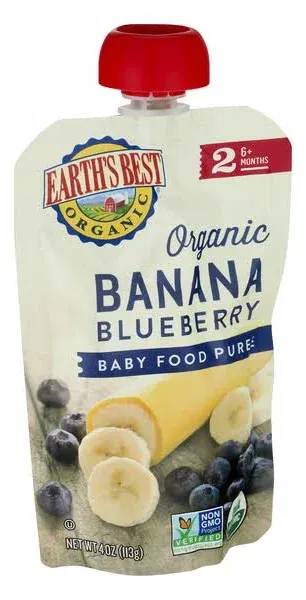 Earth's Best Organic Baby Food Puree