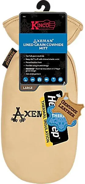 Kinco Men's Axeman Cowhide Mitt